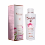 Rosense natural rose water 250 ml bottle made from Isparta roses used as a hydrating facial toner and refreshing skin mist